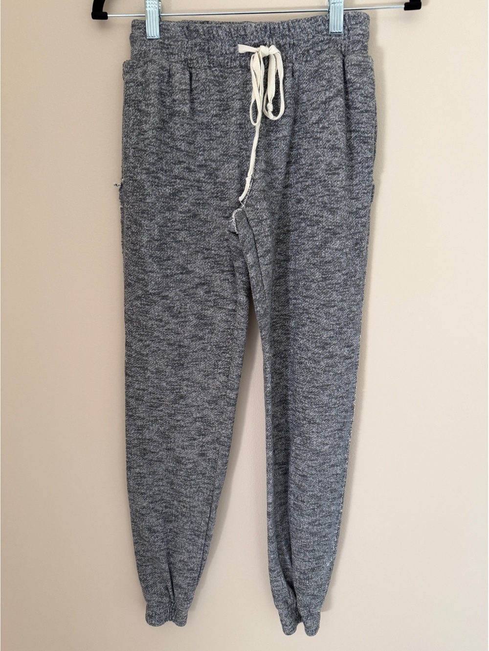XS/S Easel joggers w/ pockets, cotton/spandex